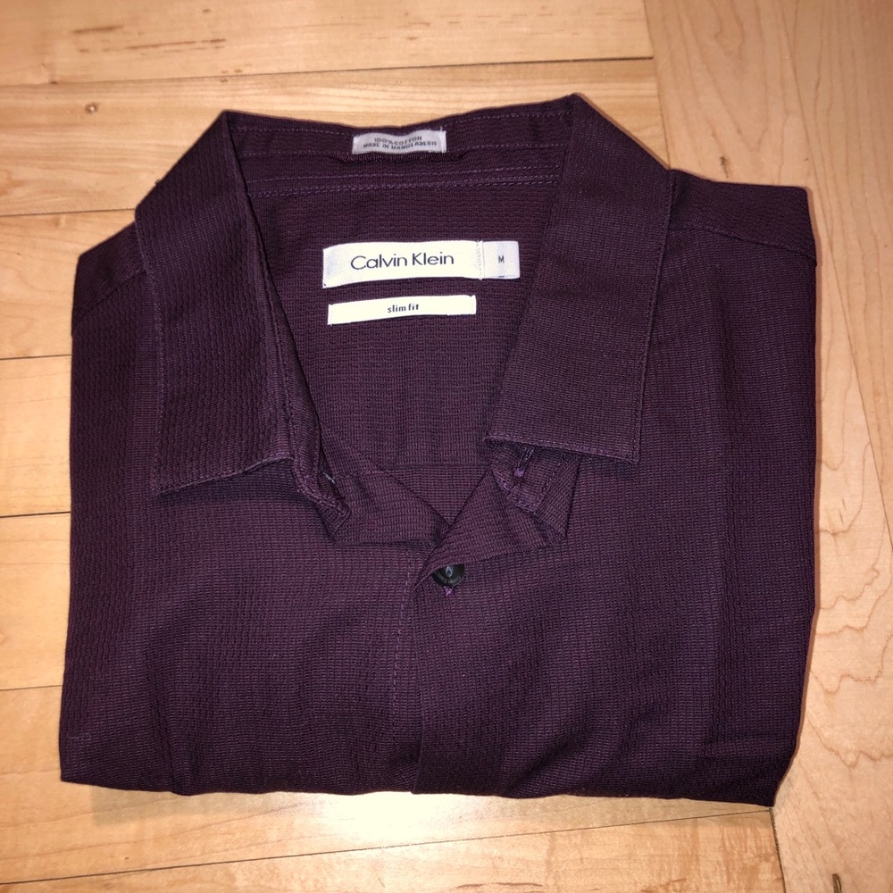 Purple Button Down - image 1